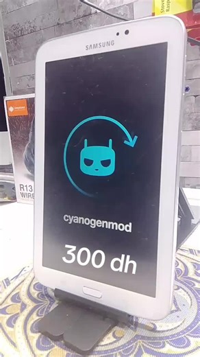 Samsung Tab 3: 8GB Cyanogen Mod Promo