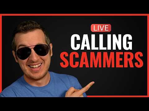 Making Phone Scammers Angry ... Live