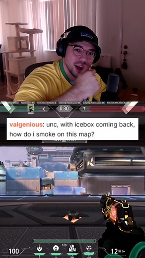 How to Smoke on Icebox Using Viper or Harbor in Valorant