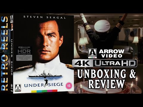 Under Siege (1992) | Arrow Video 4K UHD Review | Dolby Vision & Atmos Upgrade!