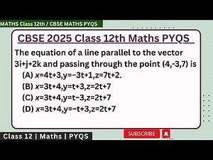 The equation of a line parallel to the vector 3i+j+2k and passing through the point (4,-3,7) is