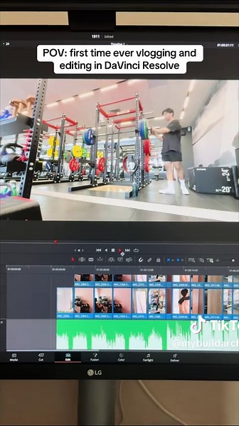 First Time Vlogging and Editing in DaVinci Resolve