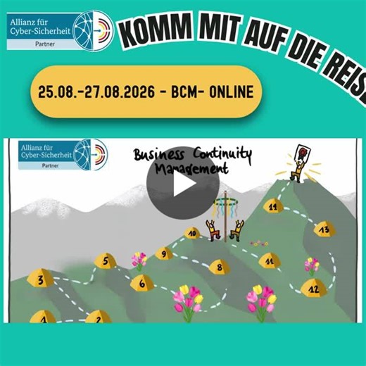 BCMS vom BSI 200-4 und dazu viele Tipps aus der Praxis: https://lnkd.in/dS3Ch5mk | Erik Gremeyer