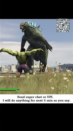 GTA 5 Live hULK vs gODZILLA | SAP Gaming #viral #gameplay #gaming #gta #gta5