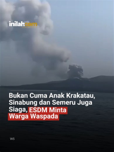 3 Gunung Api Berstatus Siaga (Level III), Kementerian ESDM Minta Masyarakat Tetap Tenang dan Waspada Kementerian Energi dan Sumber Daya Mineral (ESDM) mencatat tiga gunung api di Indonesia saat ini berada pada status Level III (Siaga), yaitu Gunung Anak Krakatau, Gunung Sinabung, dan Gunung Semeru. Per 8 September 2026, Badan Geologi mencatat Gunung Anak Krakatau mengalami enam kali erupsi berkala dengan pola letusan ringan. Kementerian ESDM mengimbau masyarakat untuk tidak panik namun meningkat