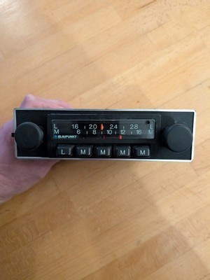 Blaupunkt Hamburg Car Radio Vintage 5 Push Button L&mw VW early MK1 Golf | eBay