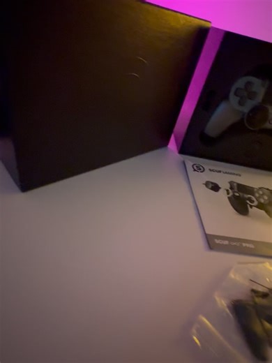 Oh my goodiez on Instagram: "Item:SCUF Infinity PS4 PRO Scuf Controller Box : No Condition : Pre Owned Instagram : @oh.my.goodiez Price: 13KD Note: Cosmetic scratches as seen in pictures does not effect controllers performance Description: The fully modular SCUF Infinity 4PS PRO controller is part of the highly acclaimed SCUF Infinity series. With this highly engineered PC, Mobile, and PS4 controller, you benefit from two removable paddles which are recessed into the back of the controller body,