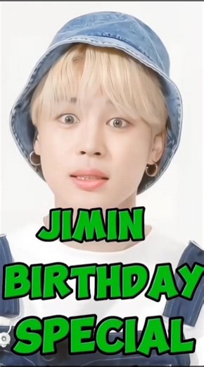 special JIMIN birthday 😍
