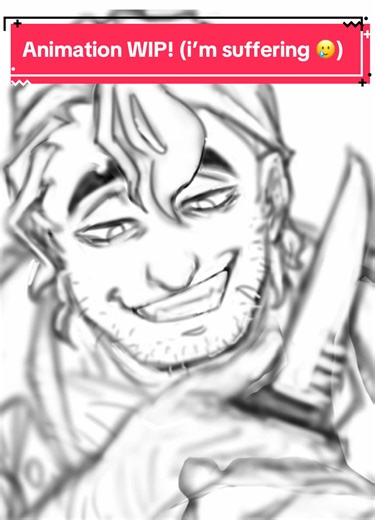 CW: SUGGESTIVE! My first attempt at making a fbf animation and this shit is HARD AF 🥲 this is a very rough draft trying to do that Luci4 animation trend going around, but it’s so hard trying to lipsync in clip studio without the music track 😭 anyway, hopefully i’ll actually finish this soon because I’m a perv and really wanna see Strade lipsyncing to this songggguhhh 😩 (and bald Ren is coming dw 🙂‍↕️) #animation #wip #boyfriendtodeath #strade #btd