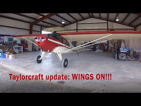 Restoration update: Taylorcraft Wings On!!