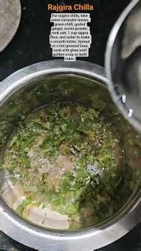 Healthy Breakfast || Instant Rajgira Chilla || Quick Recipe