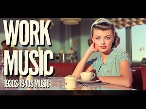 1930s/40s FRENCH Cafe Ambiance with Vintage Tunes | Study, Work & ADHD Healing Mix
