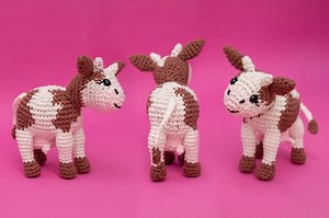 Amigurumi Cow - Free Crochet Pattern - Stella's Yarn Universe