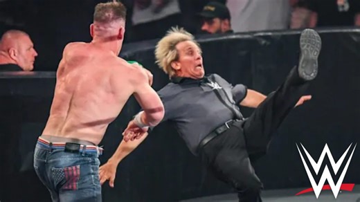 WWE Star Brutally Headbutts Referee In Fit Of Rage
