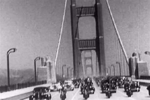 50th birthday bash of Golden Gate Bridge draws 800,000 celebrants - UPI Archives