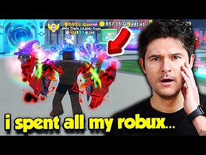 Spending ALL MY ROBUX To BECOME THE STRONGEST IN Roblox Punch Wall Simulator!
