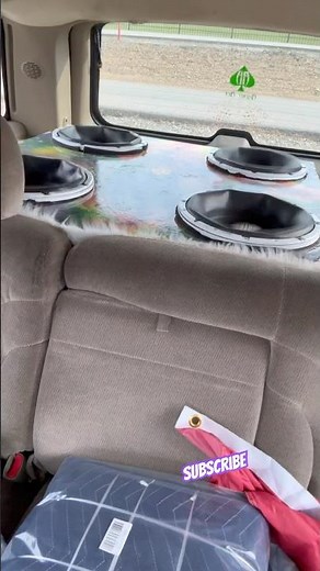 Subs About To EXPLODE!! 🤯💣 #subwoofer #carsubwoofer #shorts #extremebass #loudbass #loud #bass