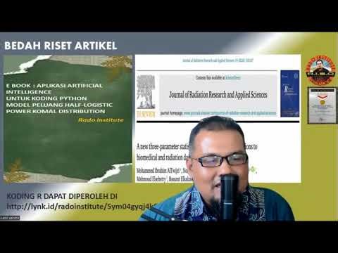 BEDAH RISET ARTIKEL, APLIKASI ARTIFICIAL INTELLIGENCE UNTUK KODING PYTHON MODEL PELUANG HALF LOGISTI