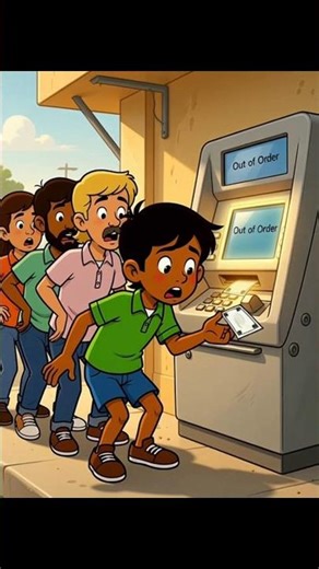 🪙 Raju Aur ATM Ka Jaadu 💳 | Funny Modern Story in Hindi | Shorts