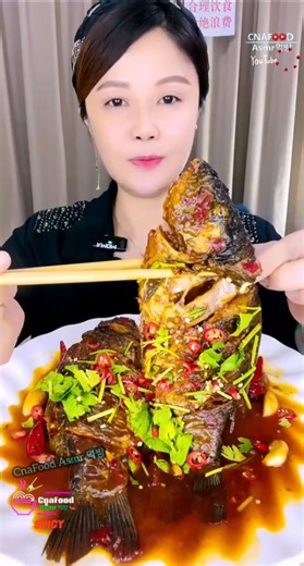 #eatingasmr whole fish curry #mukbang #shorts