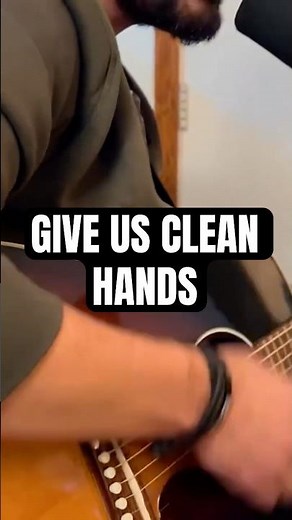 Give us clean hands #worshipcover #worshipsong