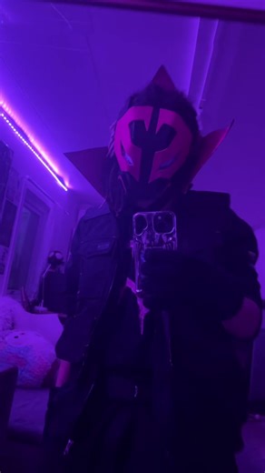 DIY Miles Morales Prowler Mask