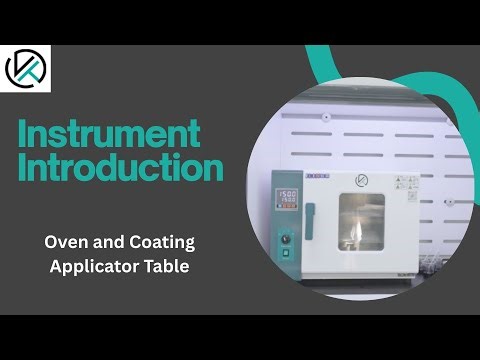 Oven and Coating Applicator Table