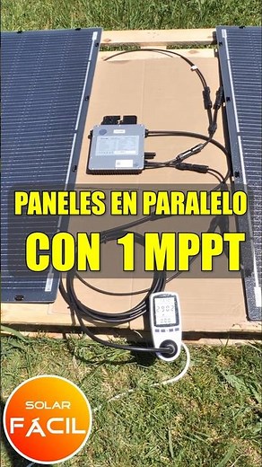 How to connect 2 panels in parallel to a 1 MPPT microinverter