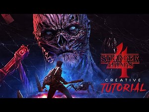 Photoshop Tutorial / Stranger Things 4 Creative Manipulation / Photo Manipulation/ Photoshop Editing