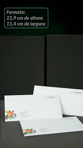 ENVELOPE BRANCO OFÍCIO PERSONALIZADO COM LOGOMARCA TIMBRADA