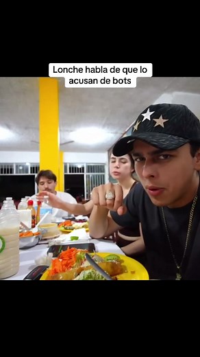 Lonche y la acusación de bots en redes sociales