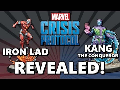 Marvel Crisis Protocol - Iron Lad and Kang the Conqueror Revealed!