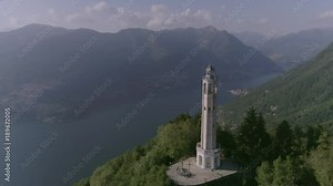 Alessandro Volta's Lighthouse with the amazing views of Como city and it's lake up there 35