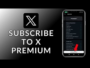 How to Subscribe to X (Twitter) Premium? 2024 (Quick & Easy) | Twitter
