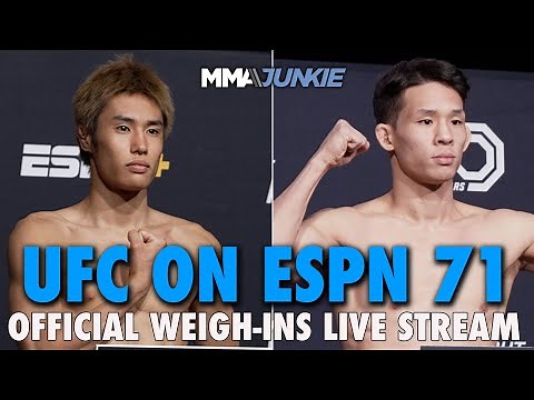 UFC on ESPN 71: Taira vs. Park official weigh-ins | UFC on Vegas 108