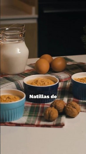 Nougat custard, the easiest dessert to serve at Christmas. #shorts