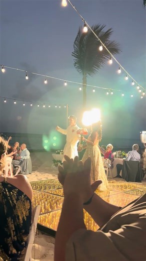 Introduction of bride and groom