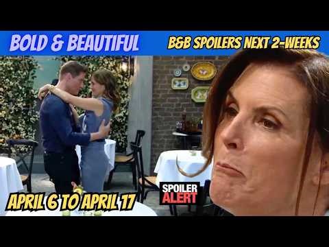 Bold and Beautiful 2-Week Spoilers Apr 6-17: Deacon & Taylor Exposed, Sheila Snaps & Baby News #bold