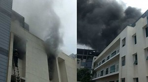 A fire broke out on Friday afternoon in a laboratory of the Institute of Science Education and Research(IISER) located in Pune. | NewsX | Facebook