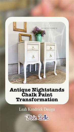 Wait Until You See These Antique Nightstands Now #diy #furnituremakeover