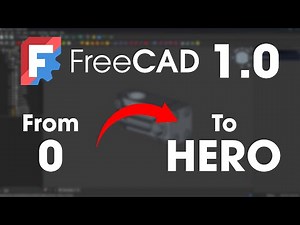 FreeCAD - Ultimate Complete Beginner Tutorial