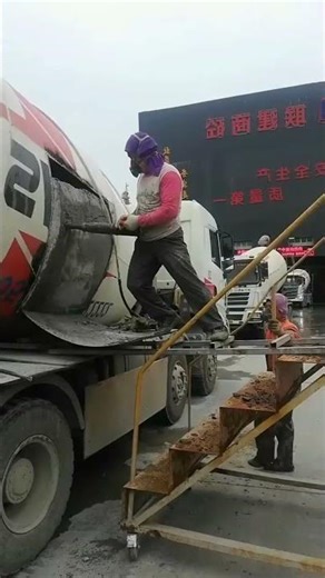 Why Cement Mixer Trucks Sometimes Dump Their Load on the Road #learnerbytes