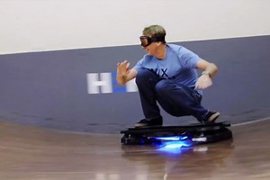 Finally, Watch Tony Hawk Ride a Real Hoverboard