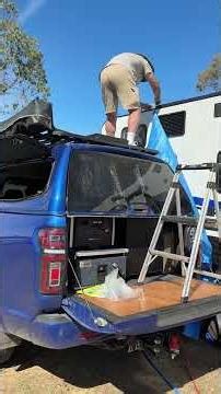 Caravan fridge shade