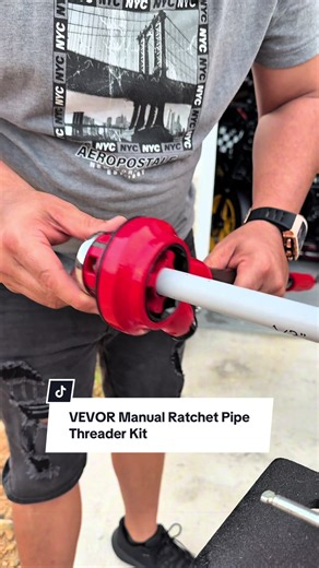 【toolupgrade】#VEVOR Manual #Ratchet #pipe Threader Kit, Construction & Hand Tools with NPT Dies, Reverse Button, Storage Case for Cast Iron, Aluminum/Copper, Galvanized Pipes #toolupgrade #tiktokshopstockup