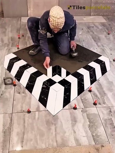 DIY Tiling Secrets: Beautiful Square Floor Design for a Stunning Home Transformation #floortiles