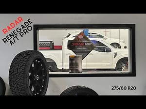 Radar Renegade A T Pro Tires Review and testing BAD ASS TIRE!