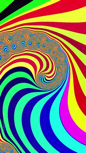 #spiral #trippyart #fractal #mandelbrot 4K Mandelbrot Fractal Deep Zoom (Infinite Meditation)