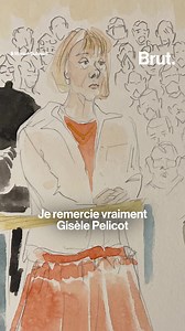 Depuis le 2 septembre, Marion Dubreuil suit le procès "des viols de Mazan" et documente les audiences grâce à ses dessins. Elle raconte. | Brut
