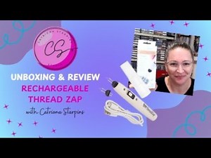 New Beadsmith Rechargeable Thread Zap, Review and fireline join